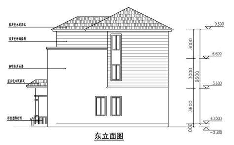 別墅格局|經典獨棟別墅設計圖，9米x11.9米（含平面圖和效果。